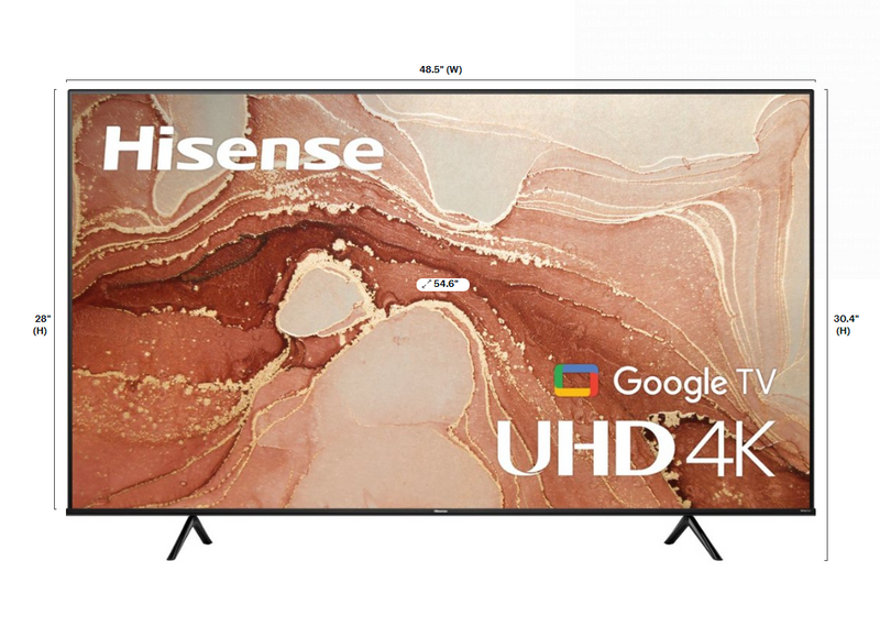 HISENSE 55" A76K QLED 4K Ultra HD Google TV