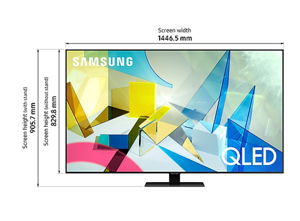 SAMSUNG 65-inch QLED Smart 4K TV - Q80T