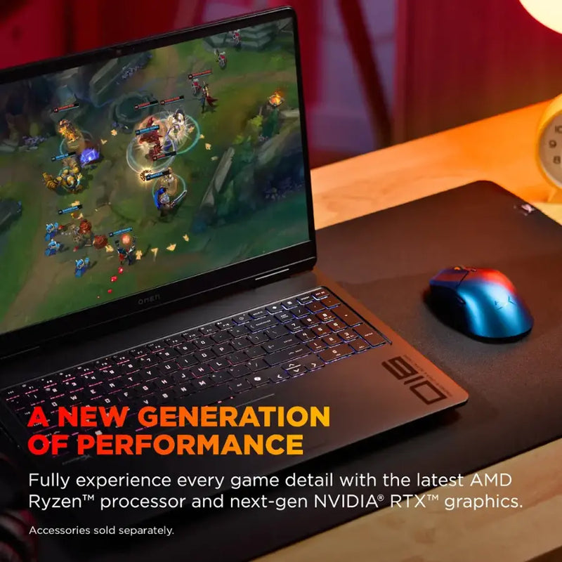 HP OMEN 16" 2K 144Hz AMD Ryzen 9 Gaming Laptop (32GB RAM 1TB SSD) - AP0053DX