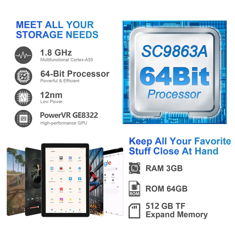 C IDEA CM9000 Tablet (8GB RAM 256GB)