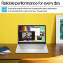 HP-14" Intel N150 Laptop (4GB RAM 128GB STORAGE) - DQ6013DX