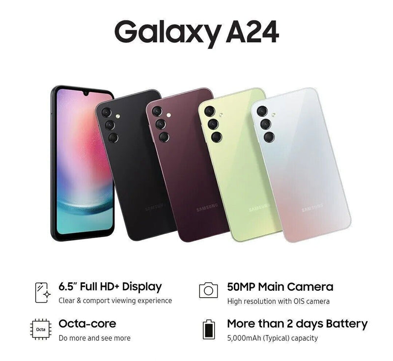 SAMSUNG GALAXY A24 (8GB RAM 128GB STORAGE)