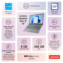 Lenovo IdeaPad Slim 3 15.6" Intel Core i3 (8GB RAM 128GB STORAGE) - 15IAN8