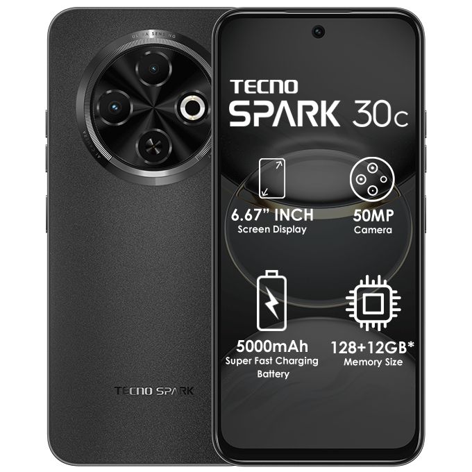 TECNO SPARK 30C (8GB RAM 256GB STORAGE)