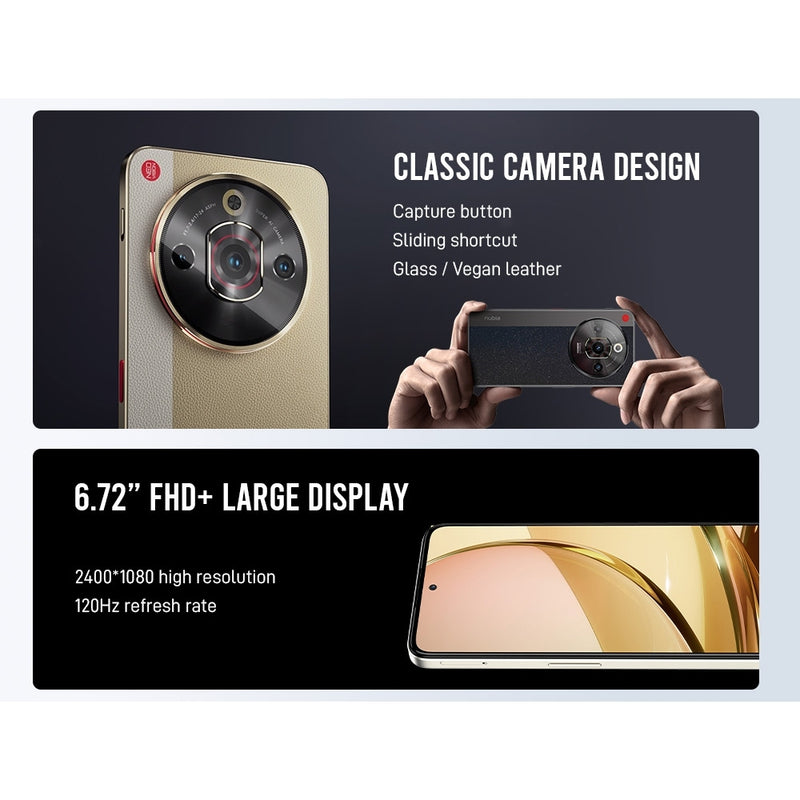 ZTE NUBIA FOCUS PRO 5G (20GB RAM 256GB STORAGE)