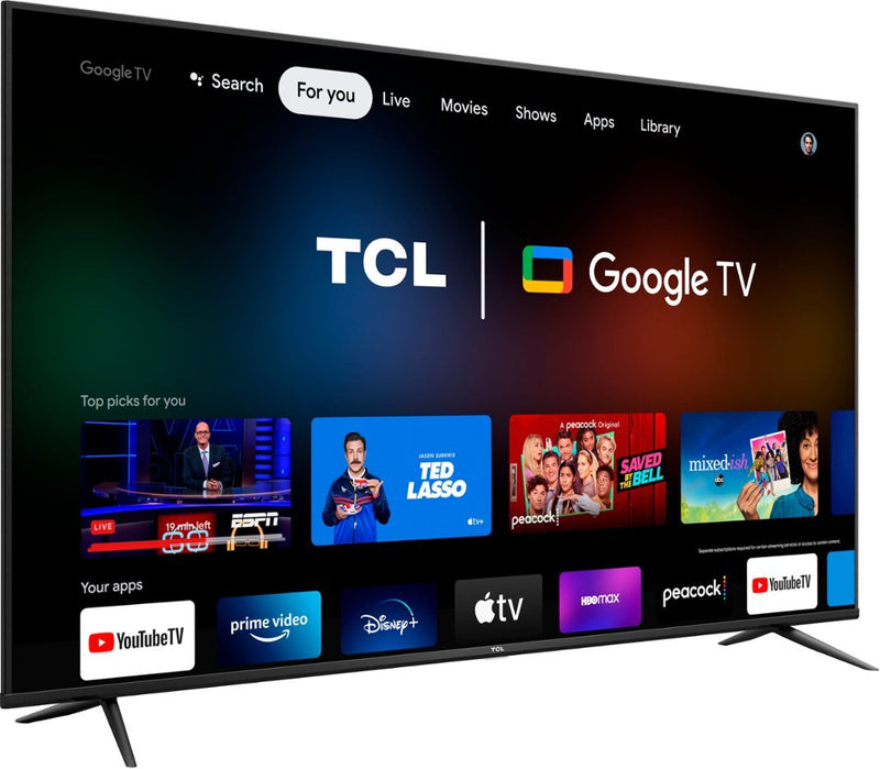 TCL 75" Class 4-Series LED 4K UHD Smart Google TV - 75S446 SAMTRONIX