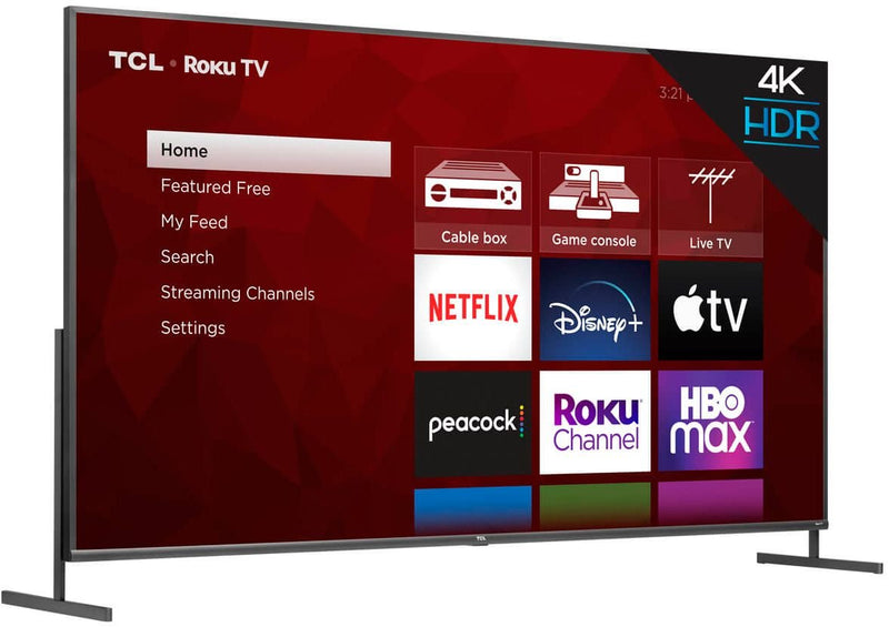 TCL 85" Class 4-Series 4K UHD HDR Smart Roku TV - 85S435 SAMTRONIX