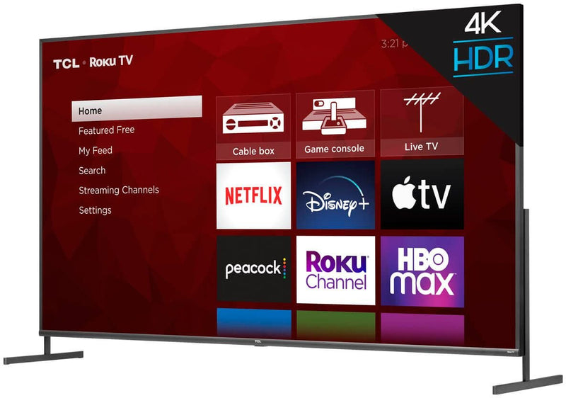 TCL 85" Class 4-Series 4K UHD HDR Smart Roku TV - 85S435 SAMTRONIX